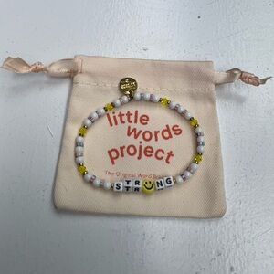 Little Words Project - “Strong” St Jude’s bracelet